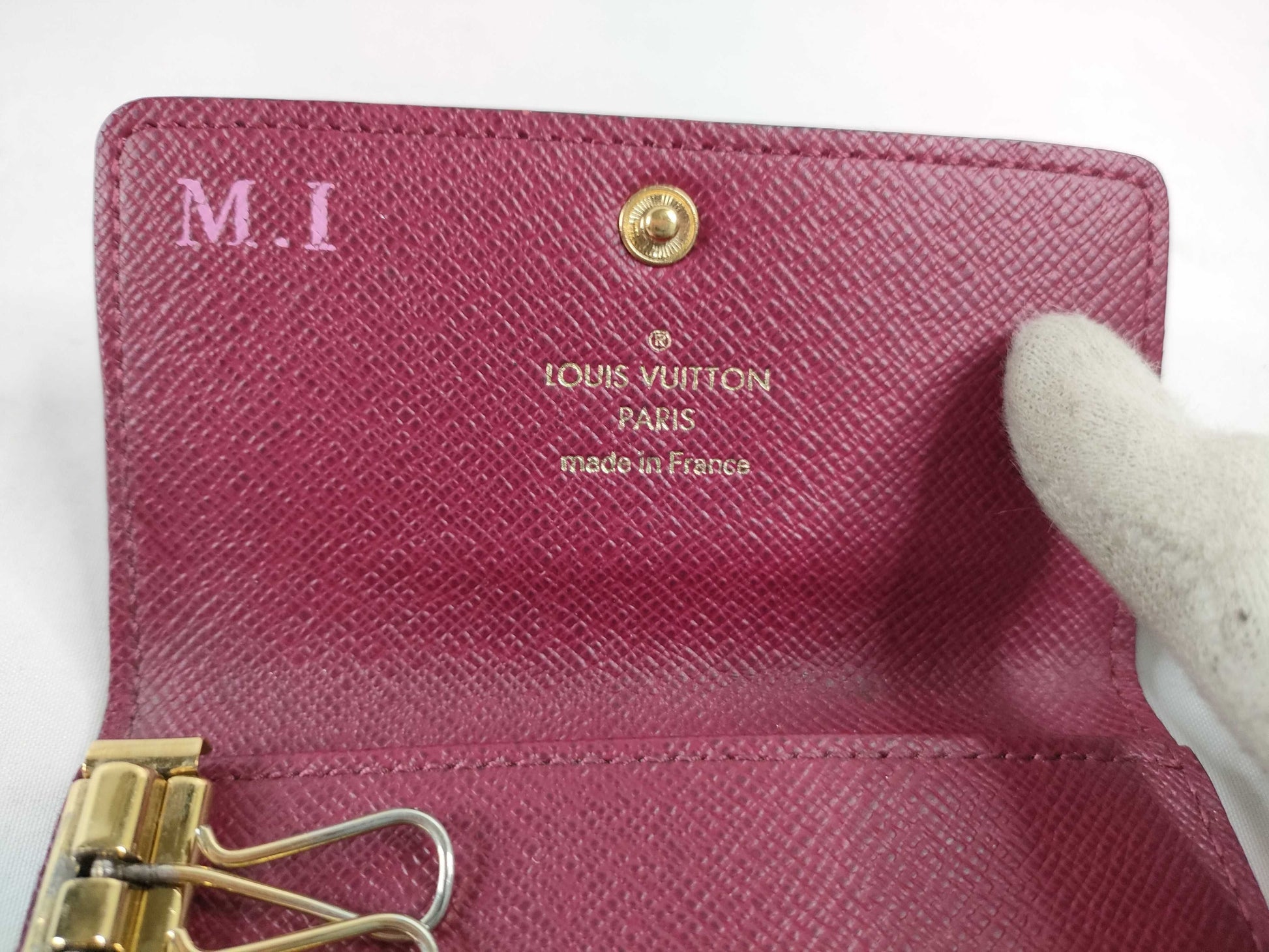 LOUIS VUITTON M60701 Monogram LV Monogram Multicle 6 M60701 CT1137 Key Case/Key Holder