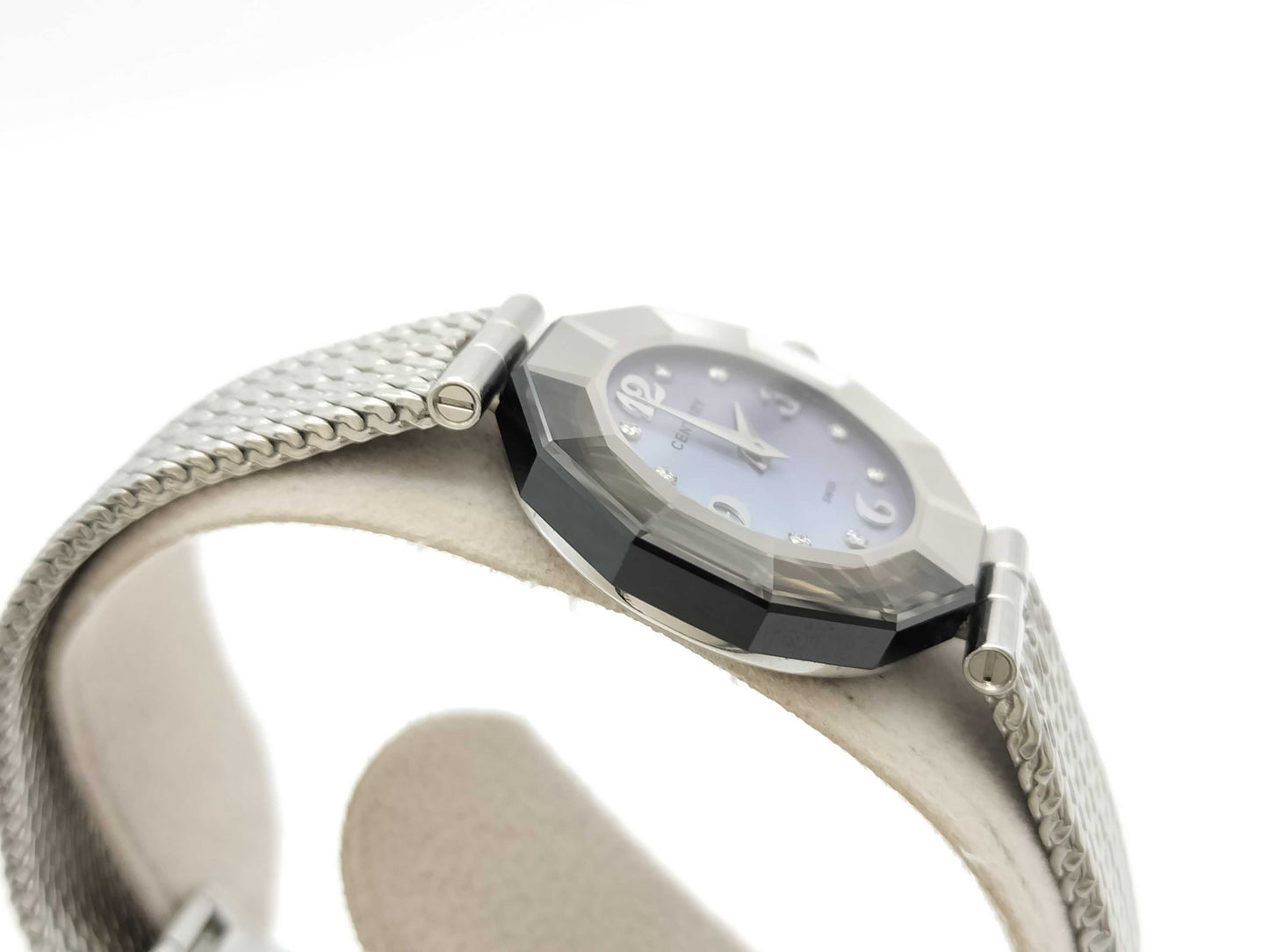 Century Time Gem 83947 Quartz Blue Shell Dial Women's Watch 