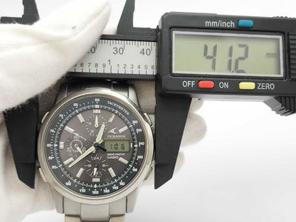 CASIO Oceanus OCW-500TDJ 001B272D 3731 Gray Dial Unoperated Men's Watch 