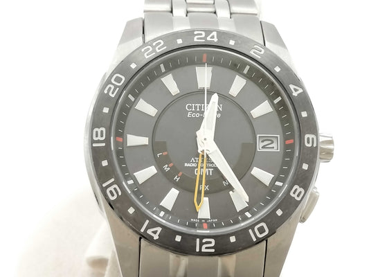 CITIZEN Attesa H116-T012051 7D0442 Black Dial Men's Watch, Malfunctioning
