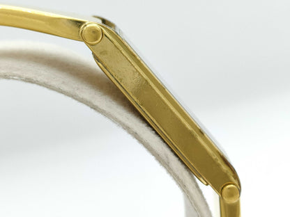 GUCCI 1500L 0636046 Quartz Gold Dial Women's Watch 