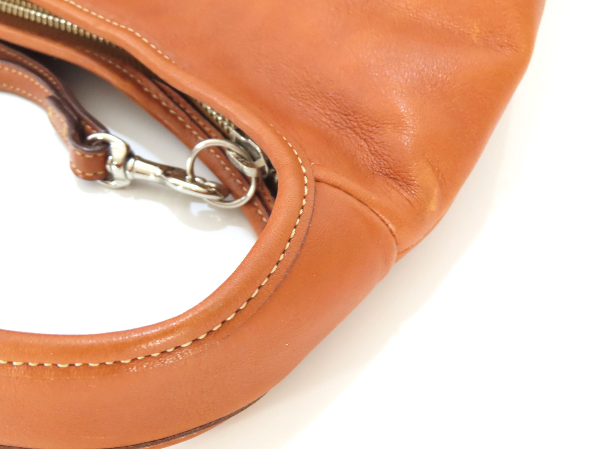 COACH Leather One-Shoulder Bag 9227 Brown Shoulder Bag