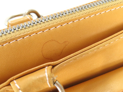 LOEWE Anagram Leather Handbag Brown