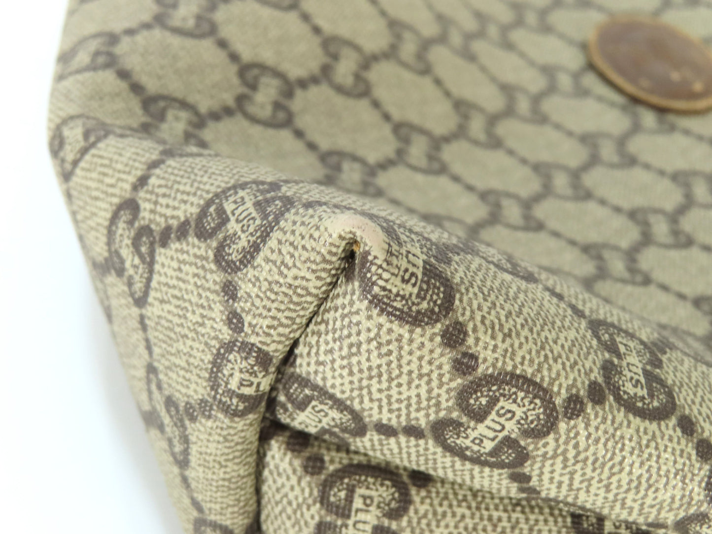 GUCCI Gucci Plus GG Plus Second Bag Beige Bag