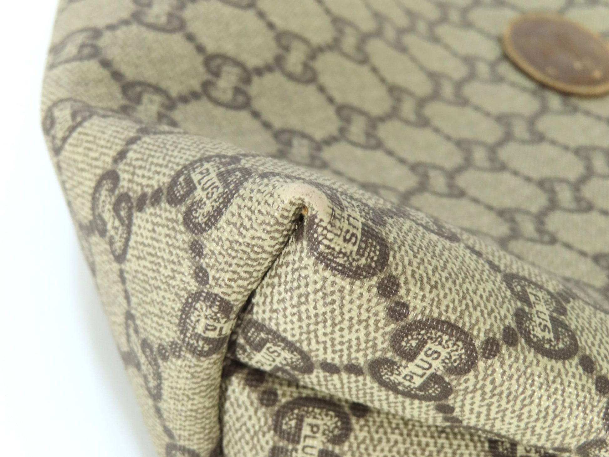 GUCCI Gucci Plus GG Plus Second Bag Beige Bag