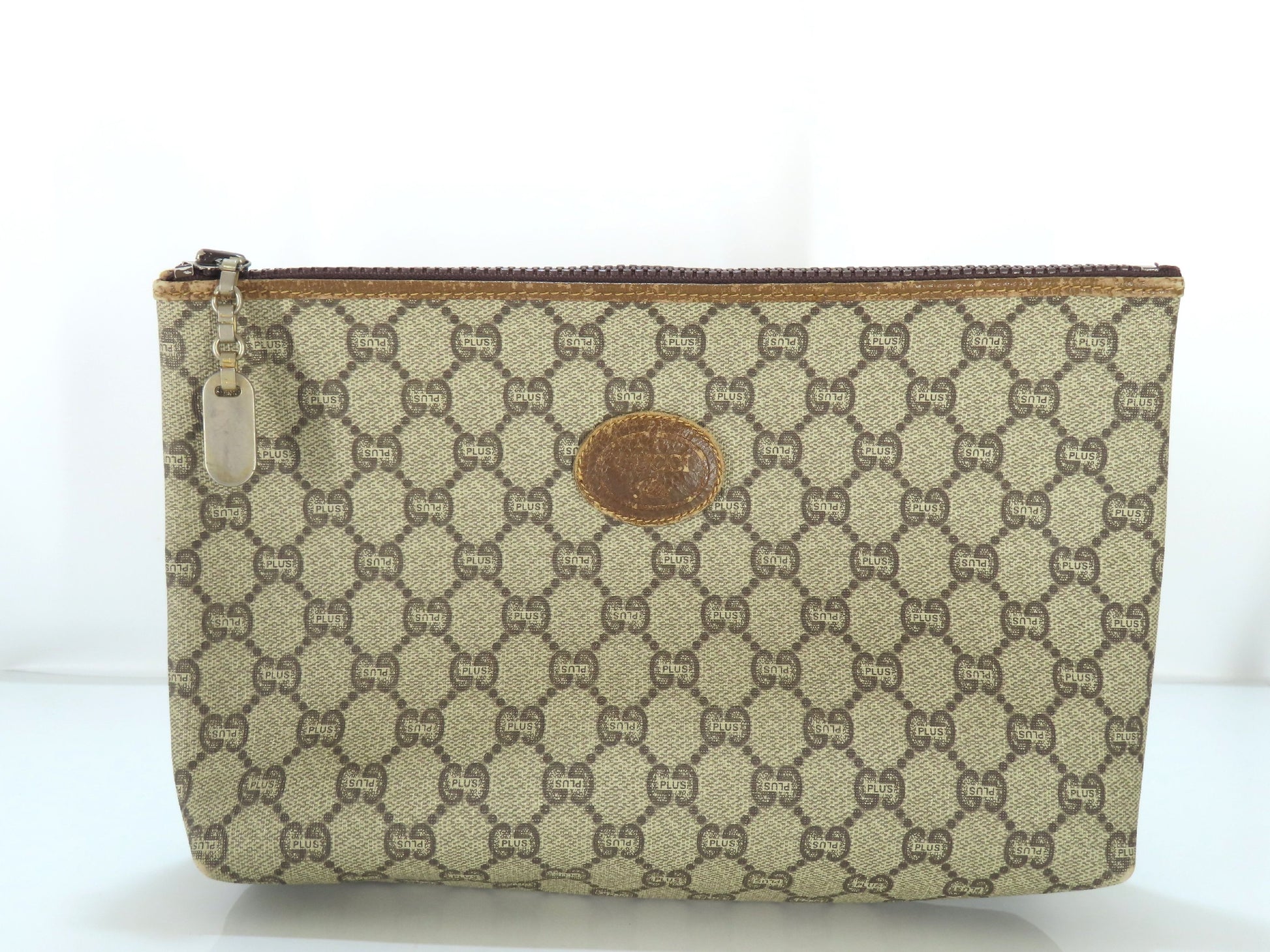 GUCCI Gucci Plus GG Plus Second Bag Beige Bag