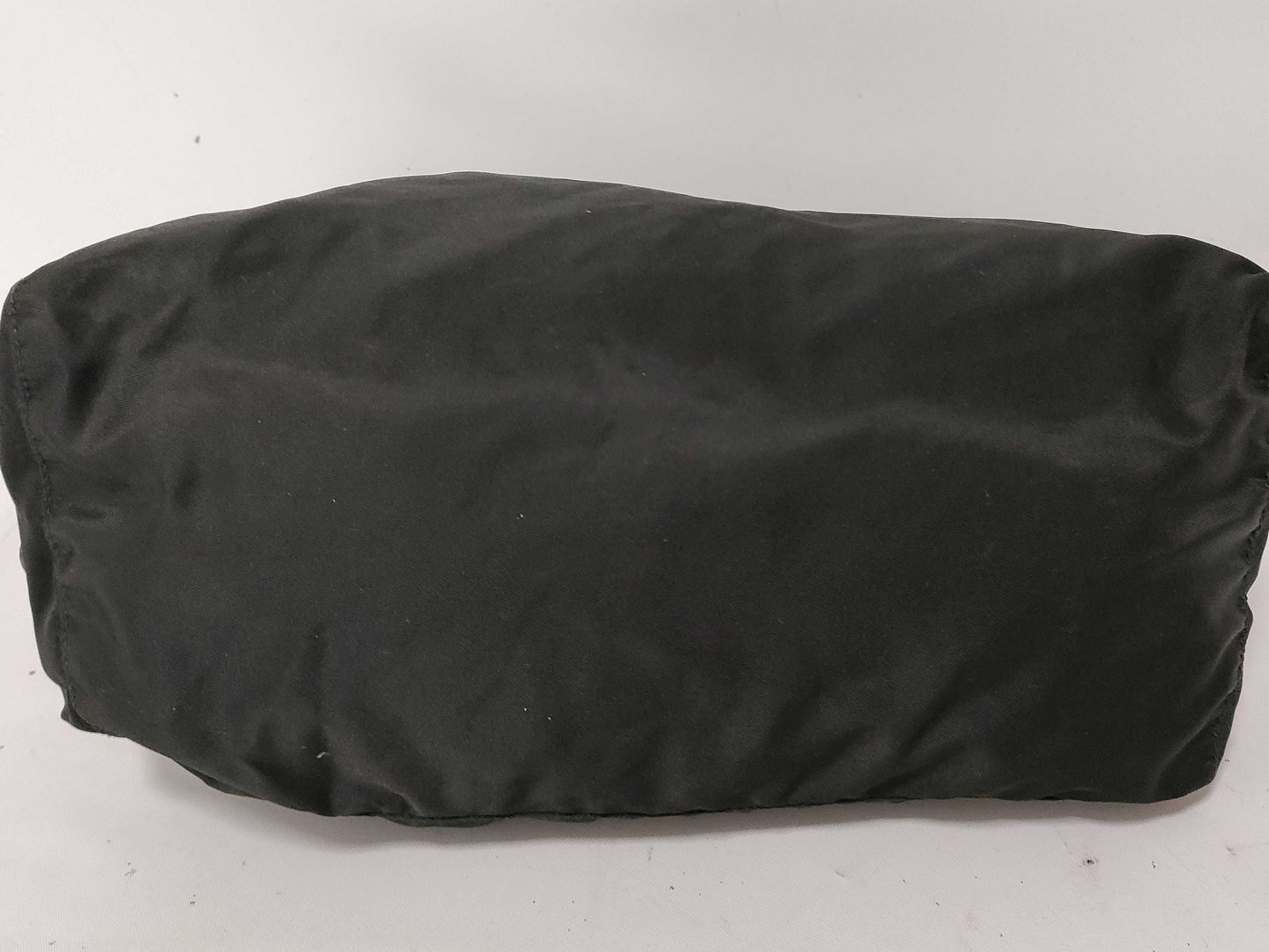 PRADA Nylon Prada Triangle Logo Plate Tessuto Body Bag Black Shoulder Bag
