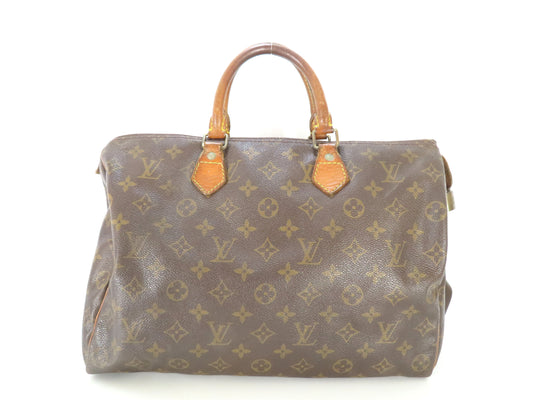 LOUIS VUITTON Monogram LV Monogram Speedy 35 M41524 VI0942 Handbag