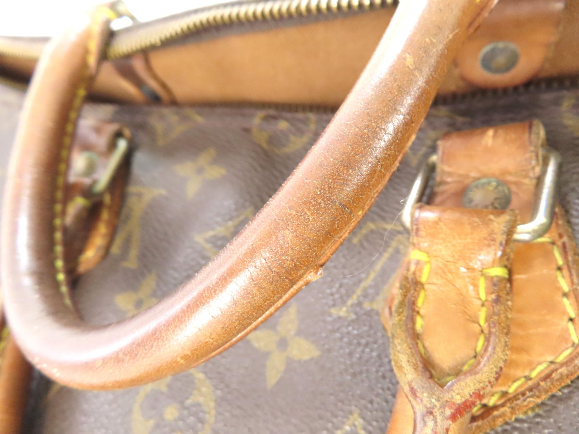 LOUIS VUITTON Monogram LV Monogram Speedy 35 M41524 VI0942 Handbag