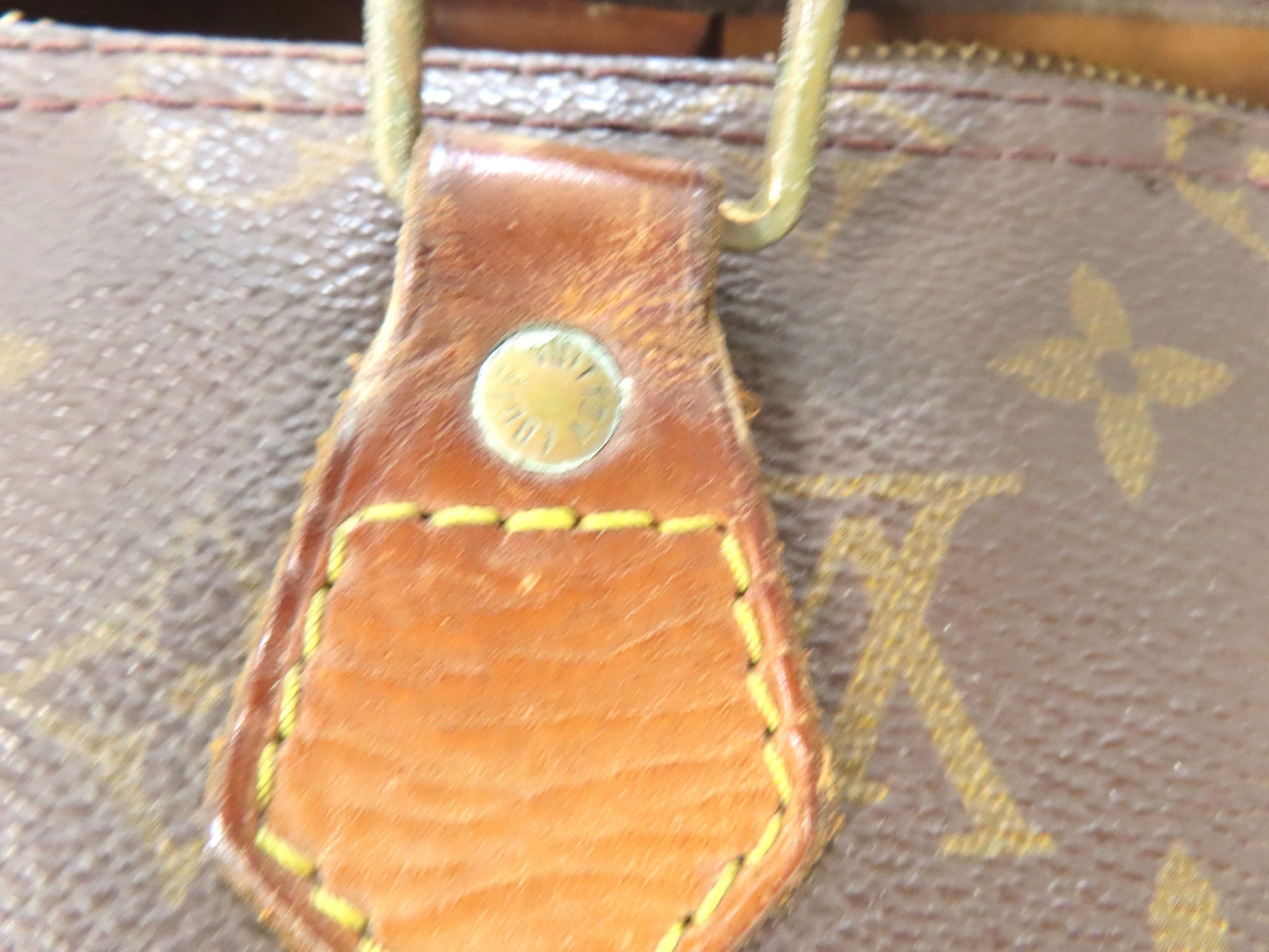 LOUIS VUITTON Monogram LV Monogram Speedy 35 M41524 VI0942 Handbag