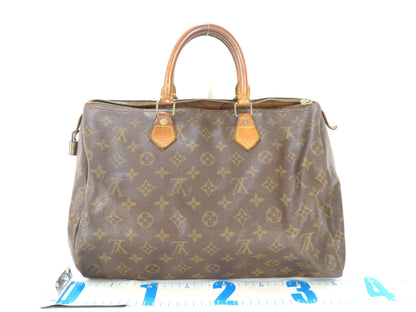 LOUIS VUITTON Monogram LV Monogram Speedy 35 M41524 VI0942 Handbag