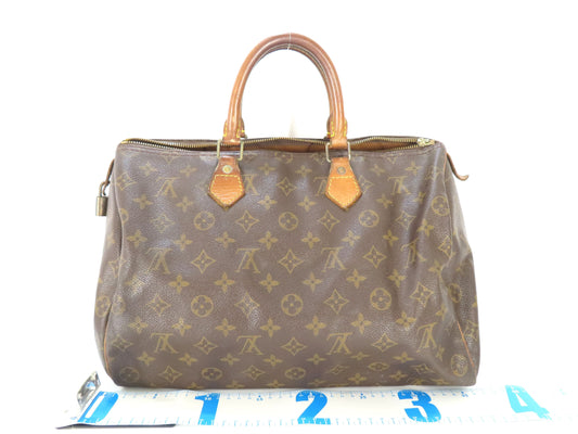 LOUIS VUITTON Monogram LV Monogram Speedy 35 M41524 VI0942 Handbag