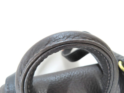 COACH Leather Backpack 4911 Black Backpack