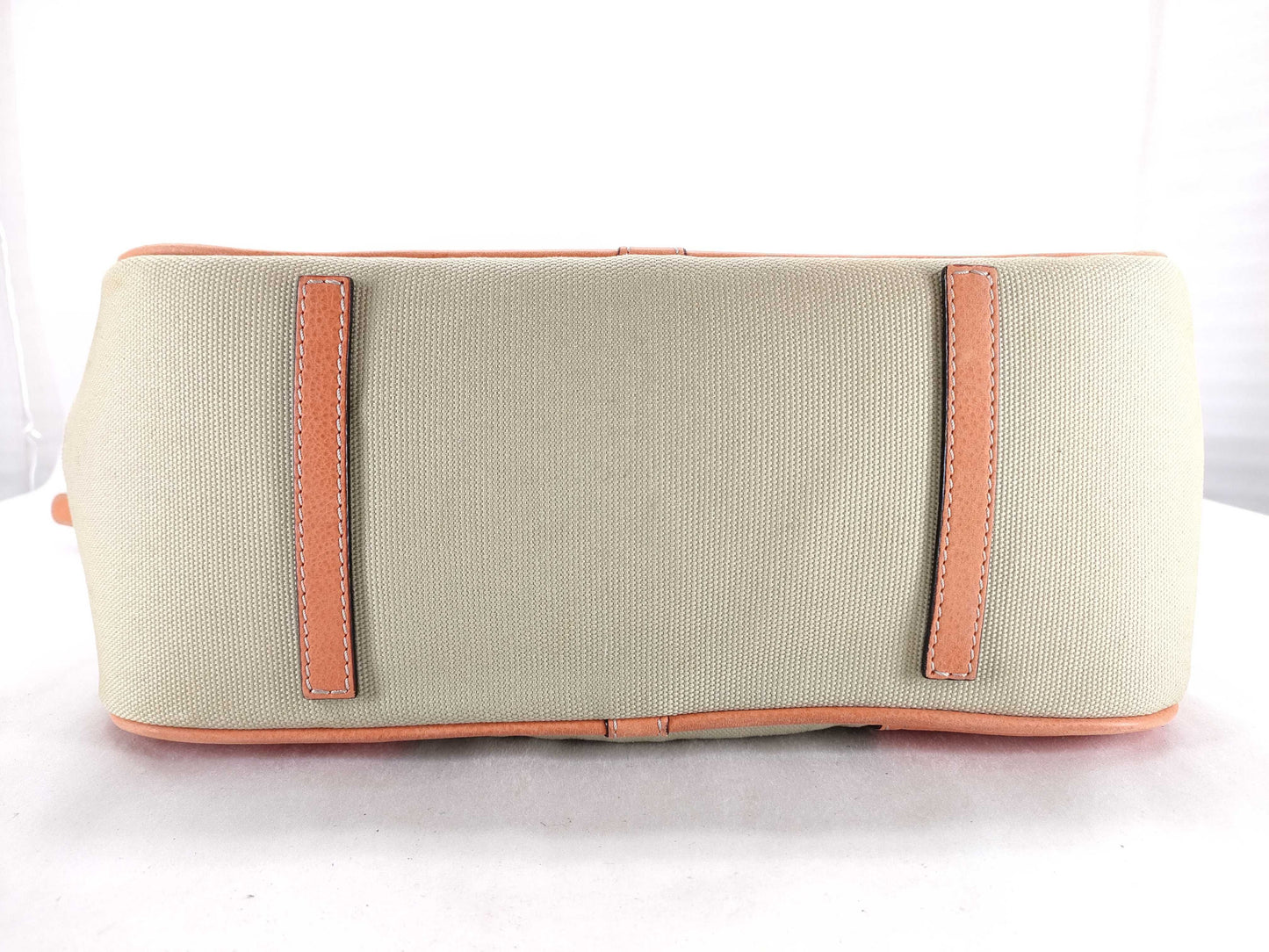LOEWE Anagram Canvas 2-Way Tote Bag, Beige x Orange, Shoulder Bag