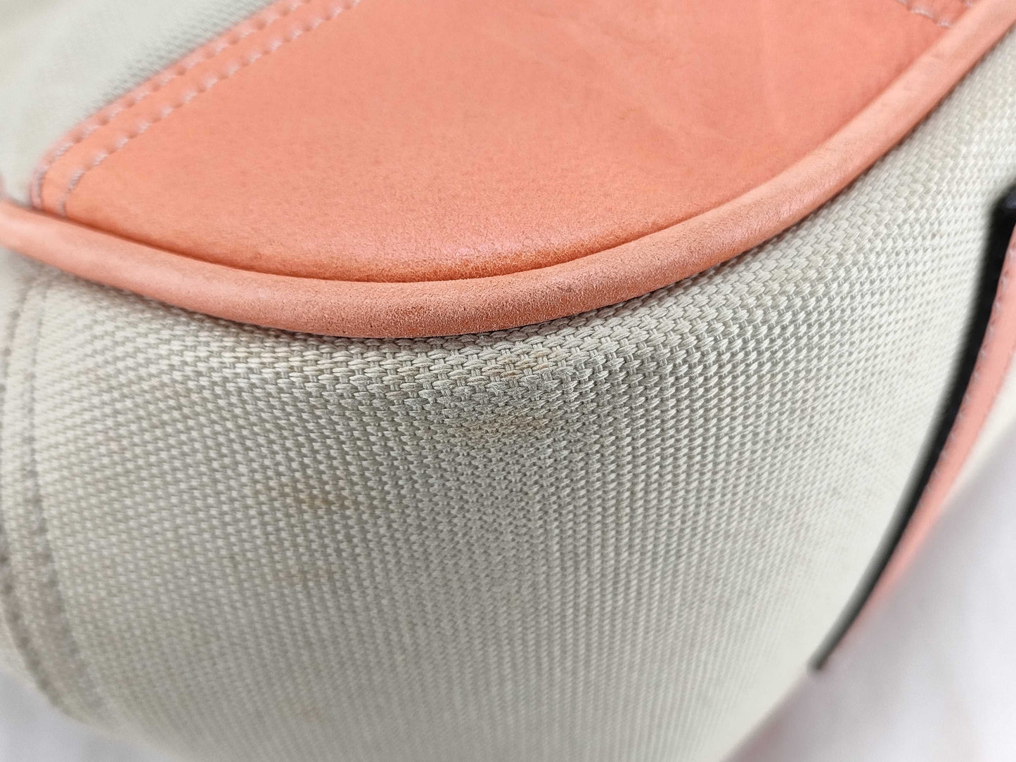 LOEWE Anagram Canvas 2-Way Tote Bag, Beige x Orange, Shoulder Bag