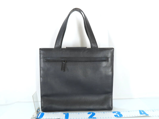 GUCCI Gucci Leather Handbag 002・1781・0347 Black Handbag