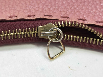 FENDI Selleria Leather One-Shoulder Bag Pink Shoulder Bag