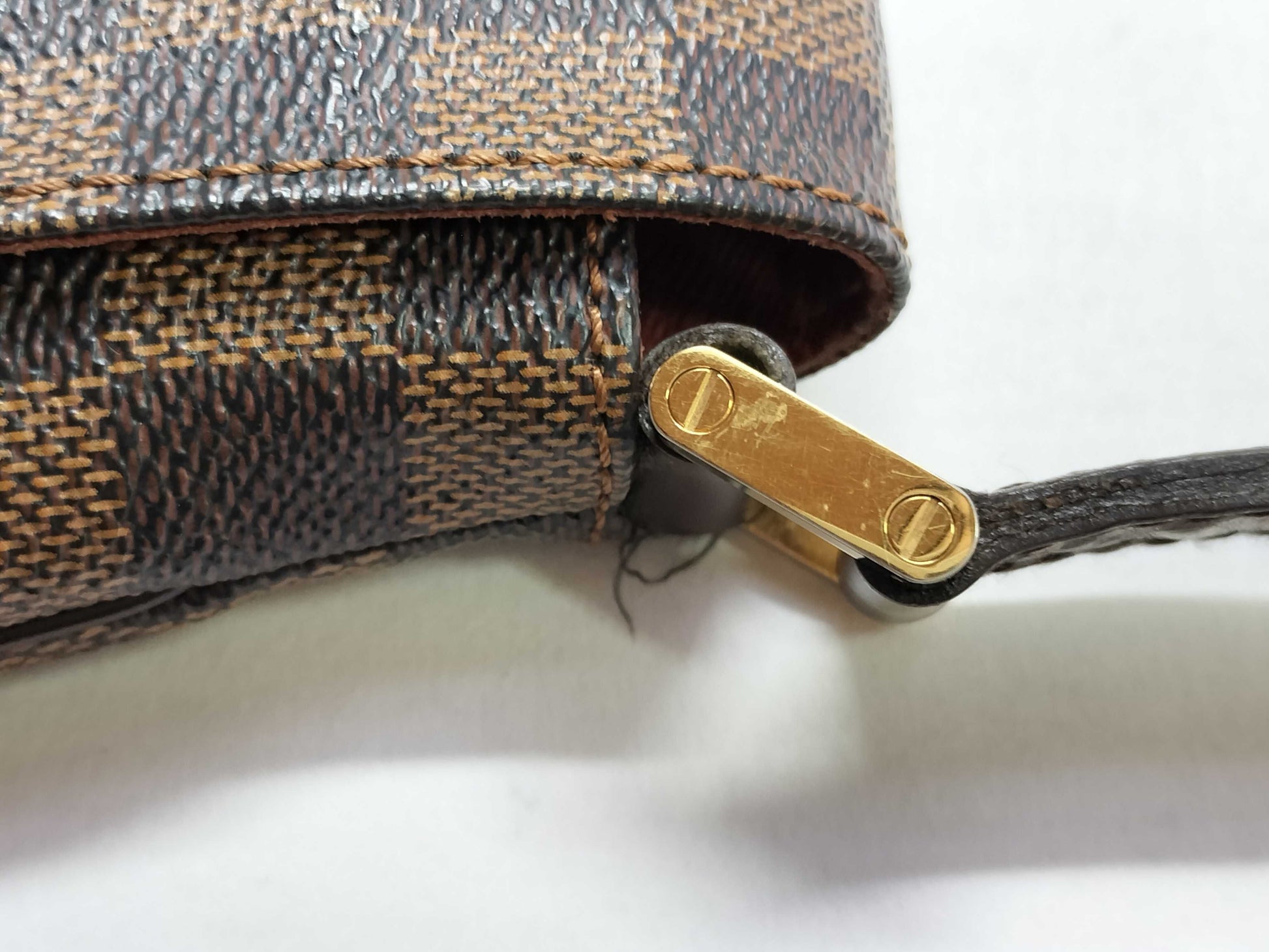 LOUIS VUITTON Damier Musette Shoulder Bag M51302 SL1003