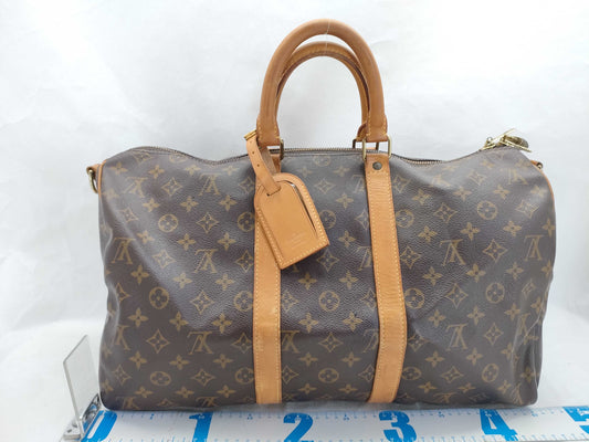 LOUIS VUITTON Monogram LV Monogram Keepall Bandouliere 45 M41418 TH0924 Boston Bag