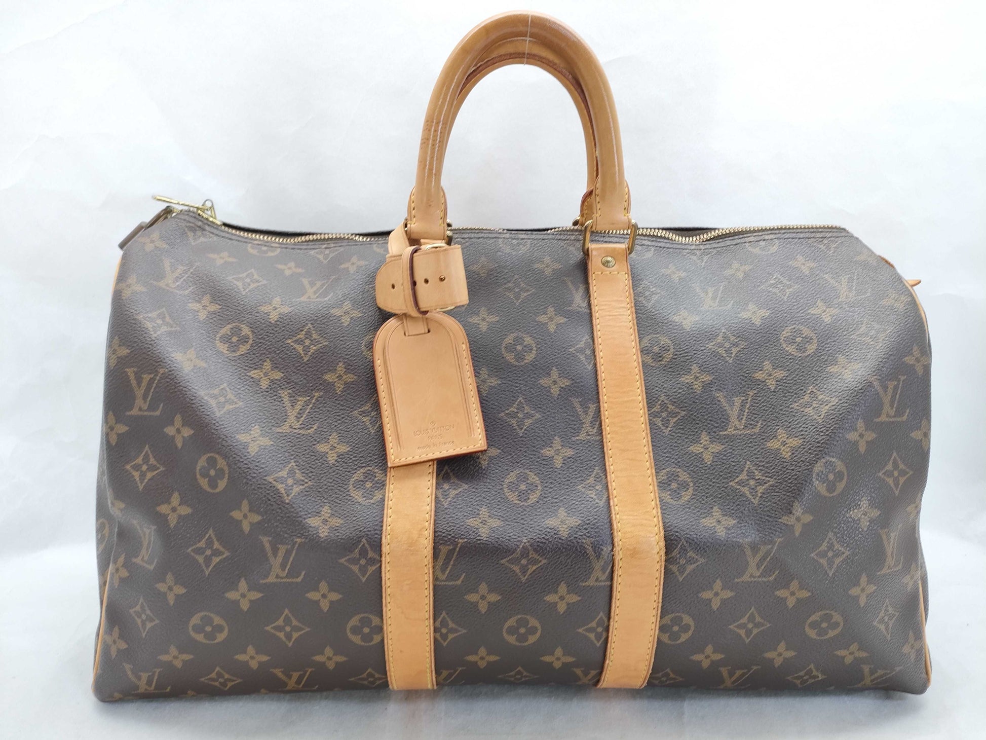 LOUIS VUITTON Monogram LV Monogram Keepall 45 M41428 FL1001 Boston Bag