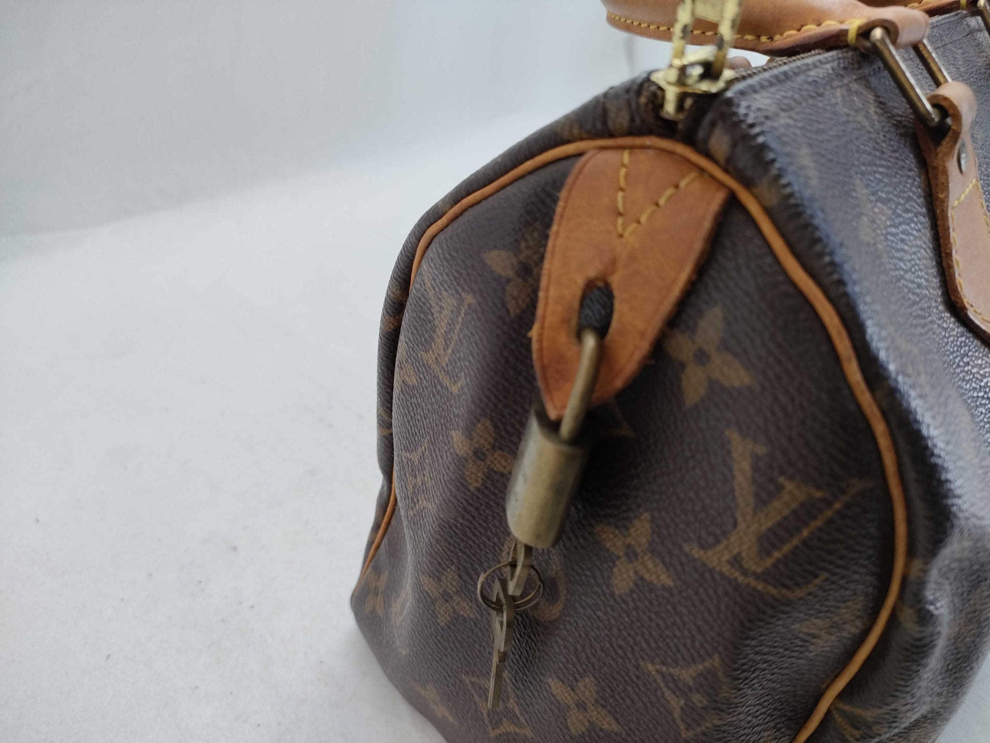 LOUIS VUITTON Monogram LV Monogram Speedy 25 M41528 SP0043 Boston Bag