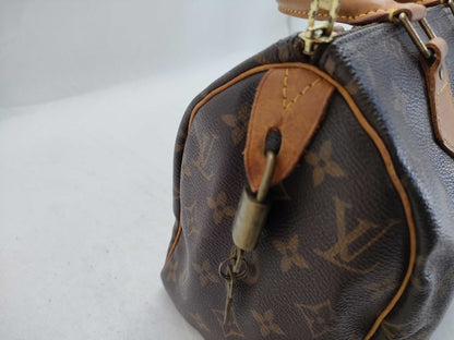 LOUIS VUITTON Monogram LV Monogram Speedy 25 M41528 SP0043 Boston Bag