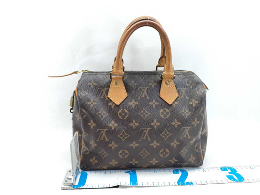 LOUIS VUITTON Monogram LV Monogram Speedy 25 M41528 SP0043 Boston Bag