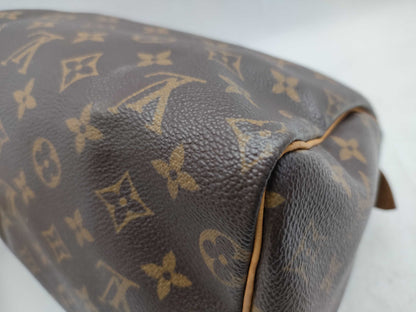 LOUIS VUITTON Monogram LV Monogram Speedy 25 M41528 SP0043 Boston Bag