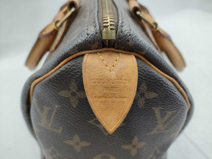 LOUIS VUITTON Monogram LV Monogram Speedy 25 M41528 SP0043 Boston Bag