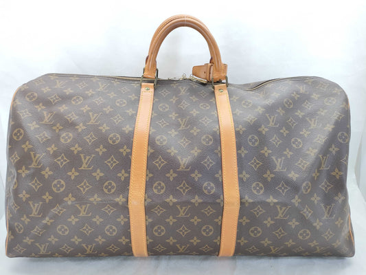 LOUIS VUITTON Monogram LV Monogram Keepall 60 M41422 Boston Bag with unclear serial number