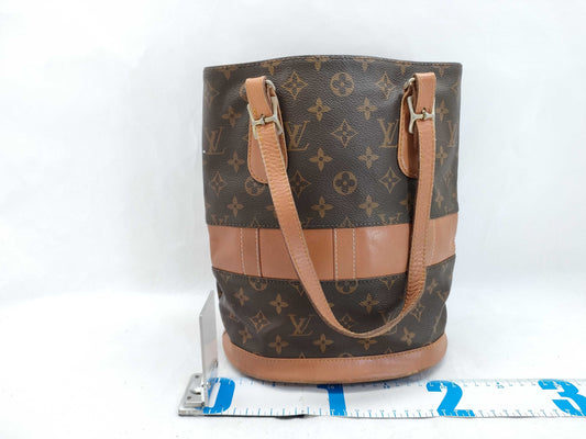 LOUIS VUITTON Monogram LV Monogram Bucket PM Tote Bag, USA Limited Edition T42238, Serial Number Unknown