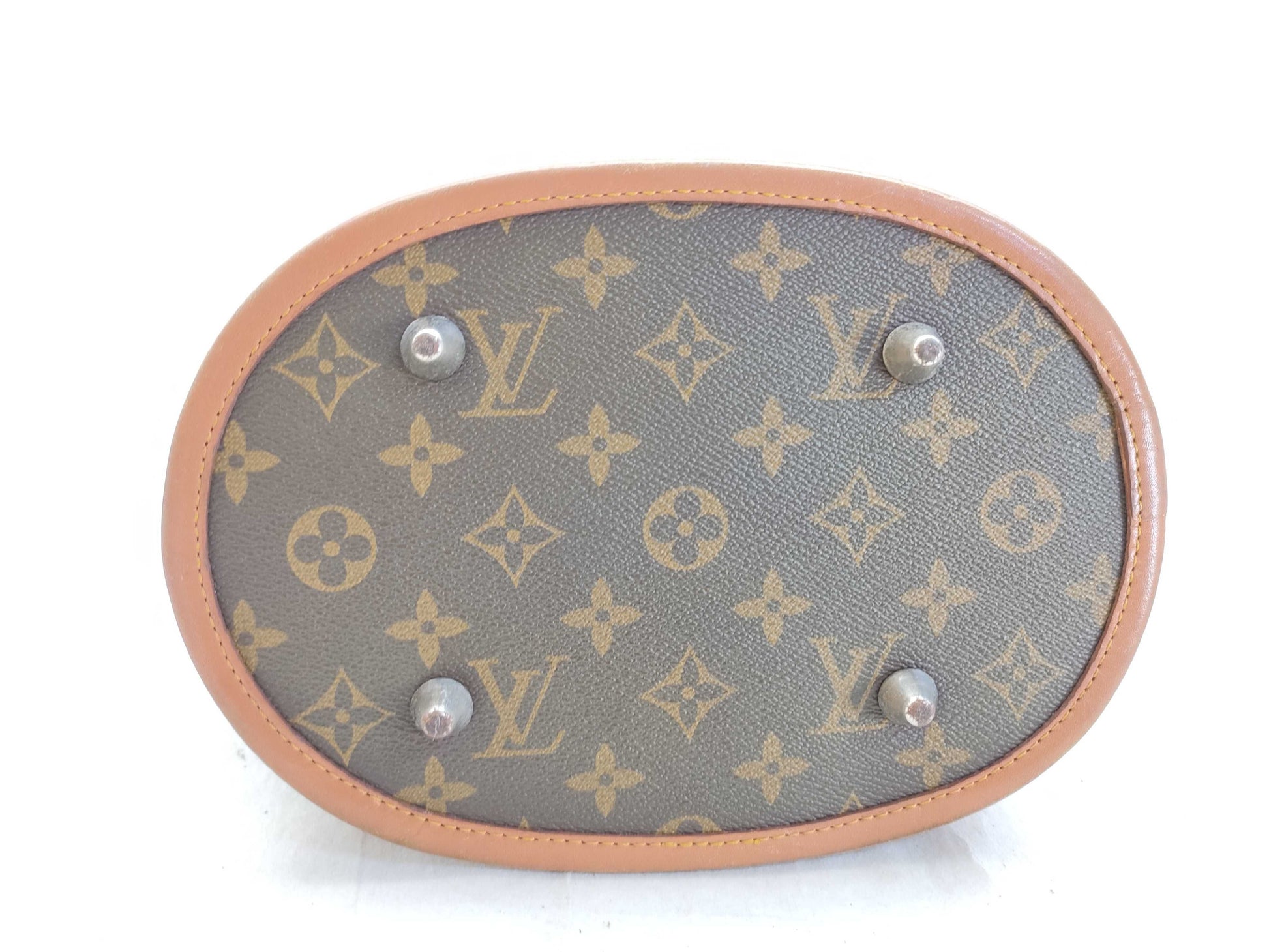 LOUIS VUITTON Monogram LV Monogram Bucket PM Tote Bag, USA Limited Edition T42238, Serial Number Unknown