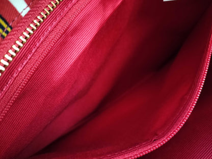 GIVENCHY Canvas Shoulder Bag Red Shoulder Bag