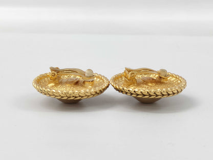 CHANEL Chanel GP Gold Earrings