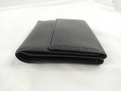LOUIS VUITTON M63482 Epi Leather LV Epi Porte Monnaie Bi-fold Carte Credit M63482 SP0944 Wallet