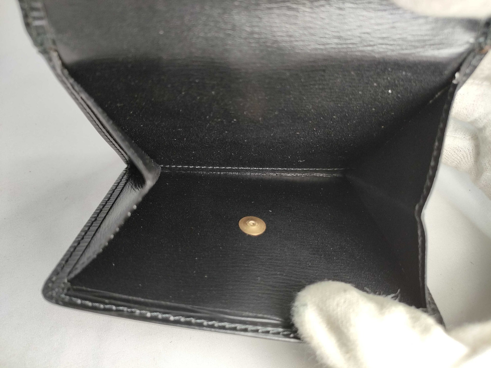 LOUIS VUITTON M63482 Epi Leather LV Epi Porte Monnaie Bi-fold Carte Credit M63482 SP0944 Wallet