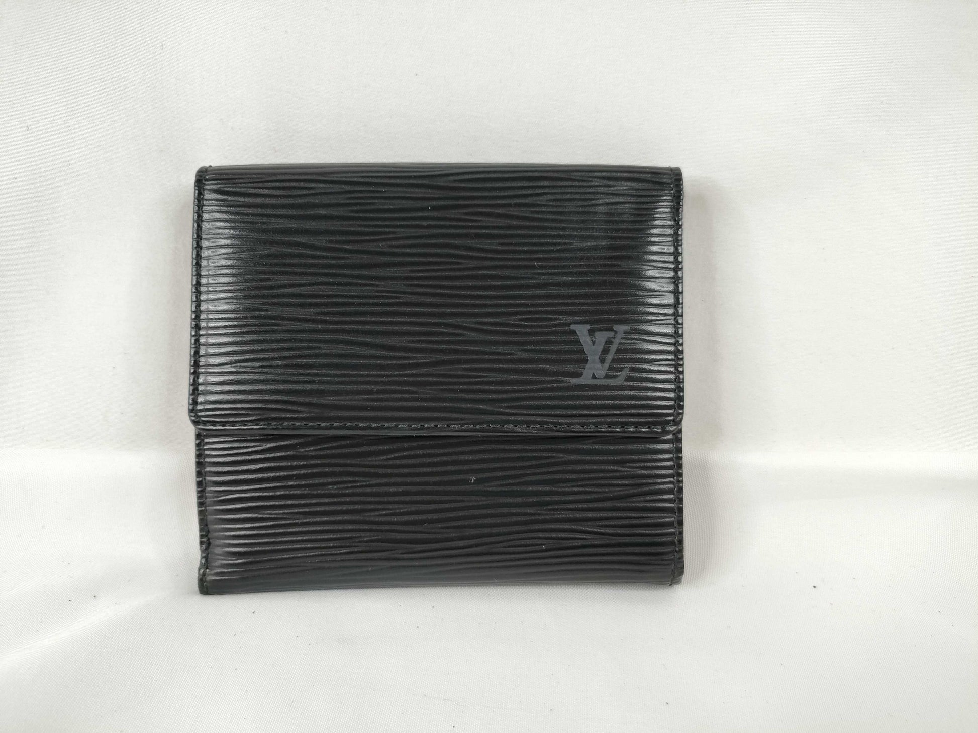 LOUIS VUITTON M63482 Epi Leather LV Epi Porte Monnaie Bi-fold Carte Credit M63482 SP0944 Wallet