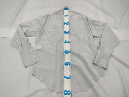 CHANEL Silk Shirt Blue Shirt