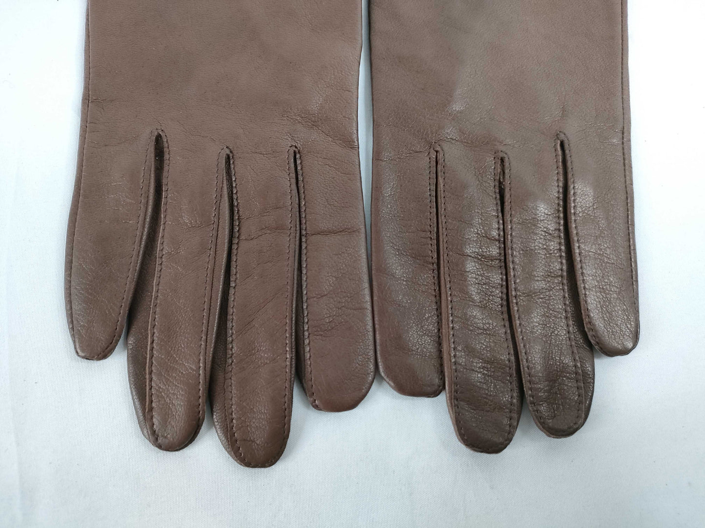 Chloe Leather Gloves Brown Other Accessories