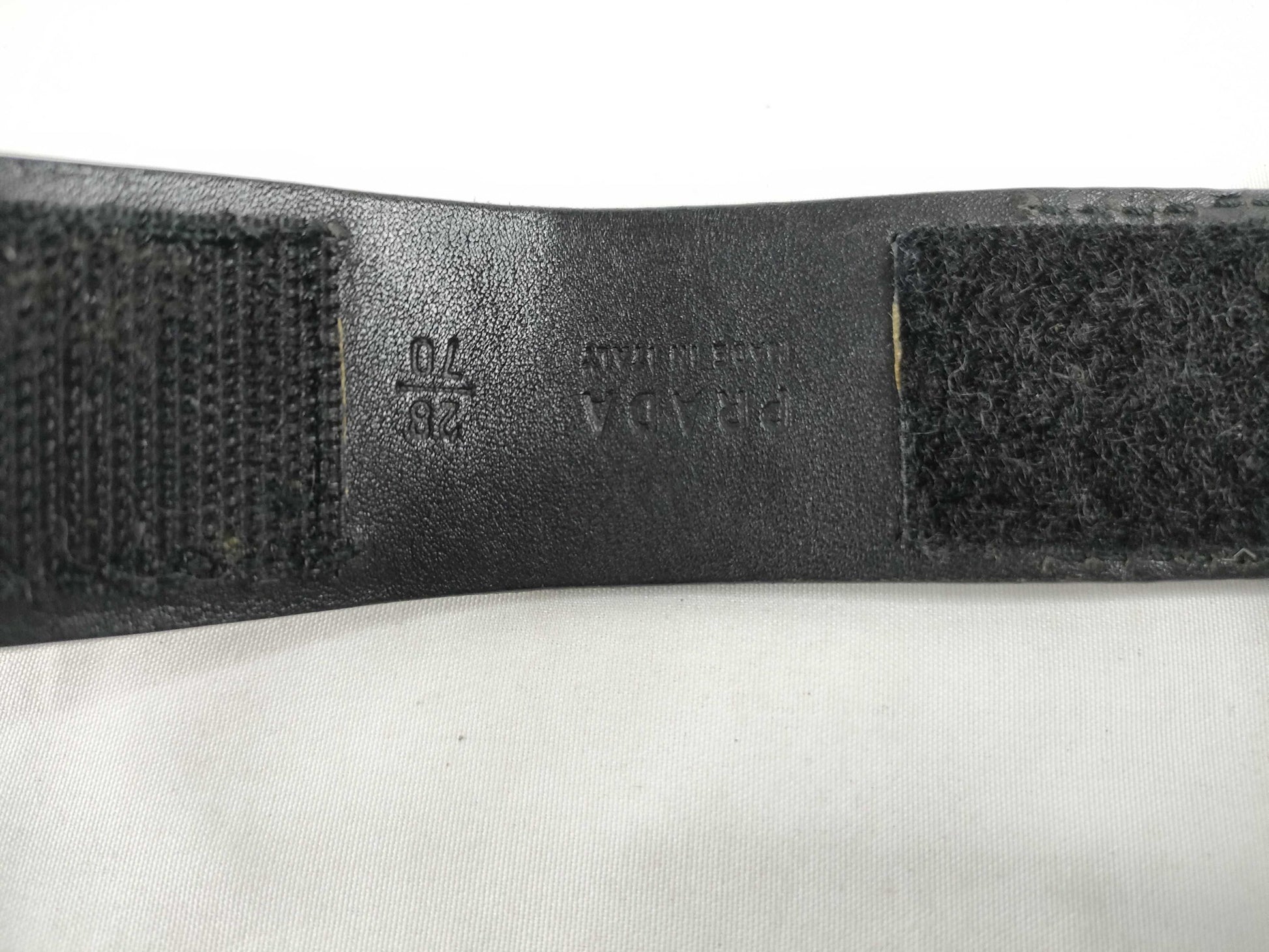 PRADA Nylon Prada Nylon Shoulder Strap Black Strap
