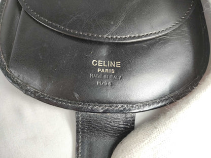 CELINE Macadam PVC Bifold Wallet M/96 Brown x Black Wallet