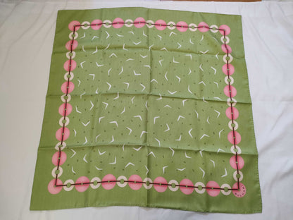 BVLGARI Bulgari Silk Scarf Green Other Accessories