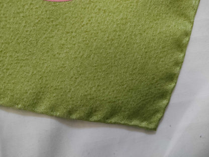 BVLGARI Bulgari Silk Scarf Green Other Accessories