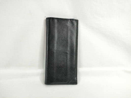 PRADA Saffiano Bi-fold Long Wallet 2M1264 Black Wallet