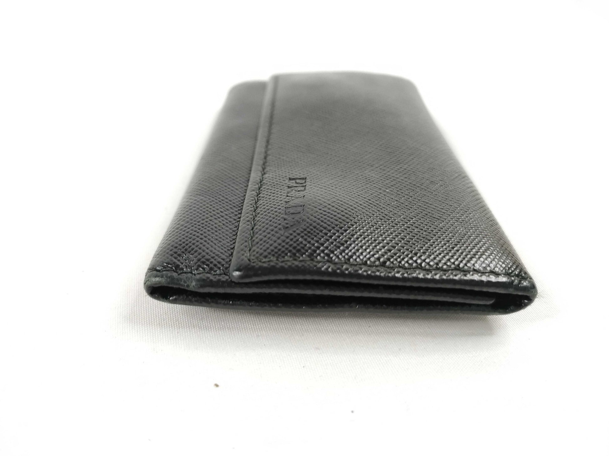 PRADA Saffiano 6-Key Case, Black, Key Case/Key Holder