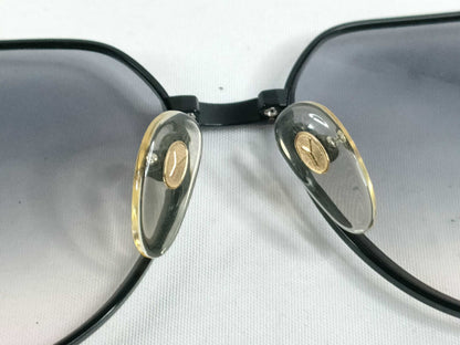  Yves Saint Laurent Metal and Plastic Sunglasses 31-8601 Black Sunglasses/Eyeglasses