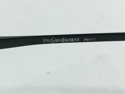  Yves Saint Laurent Metal and Plastic Sunglasses 31-8601 Black Sunglasses/Eyeglasses