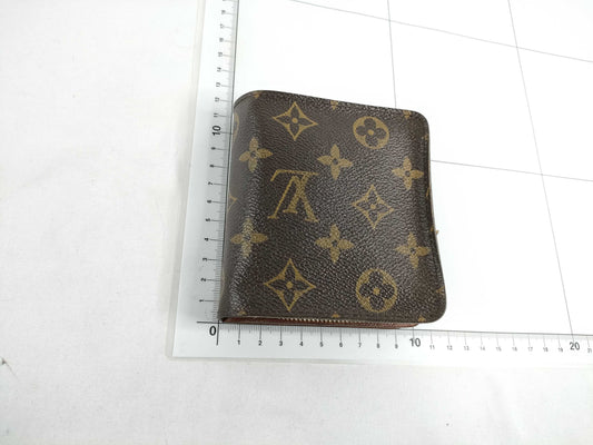 LOUIS VUITTON M61667 Monogram LV Monogram Compact Zip Wallet M61667 MI0092