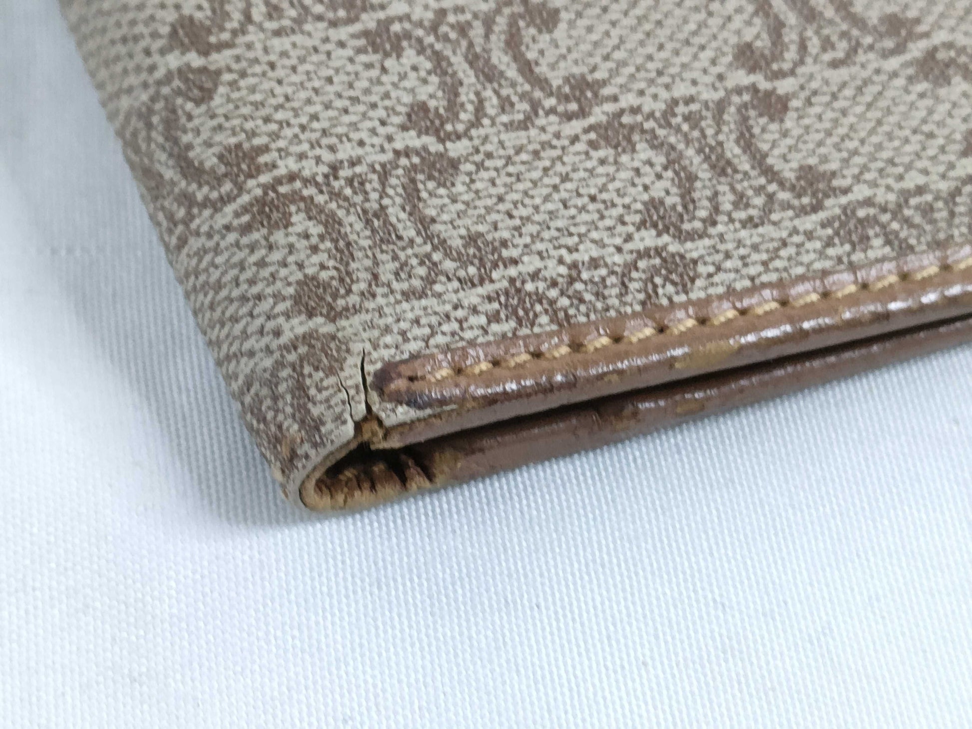 CELINE Macadam PVC Bifold Wallet M08 Brown