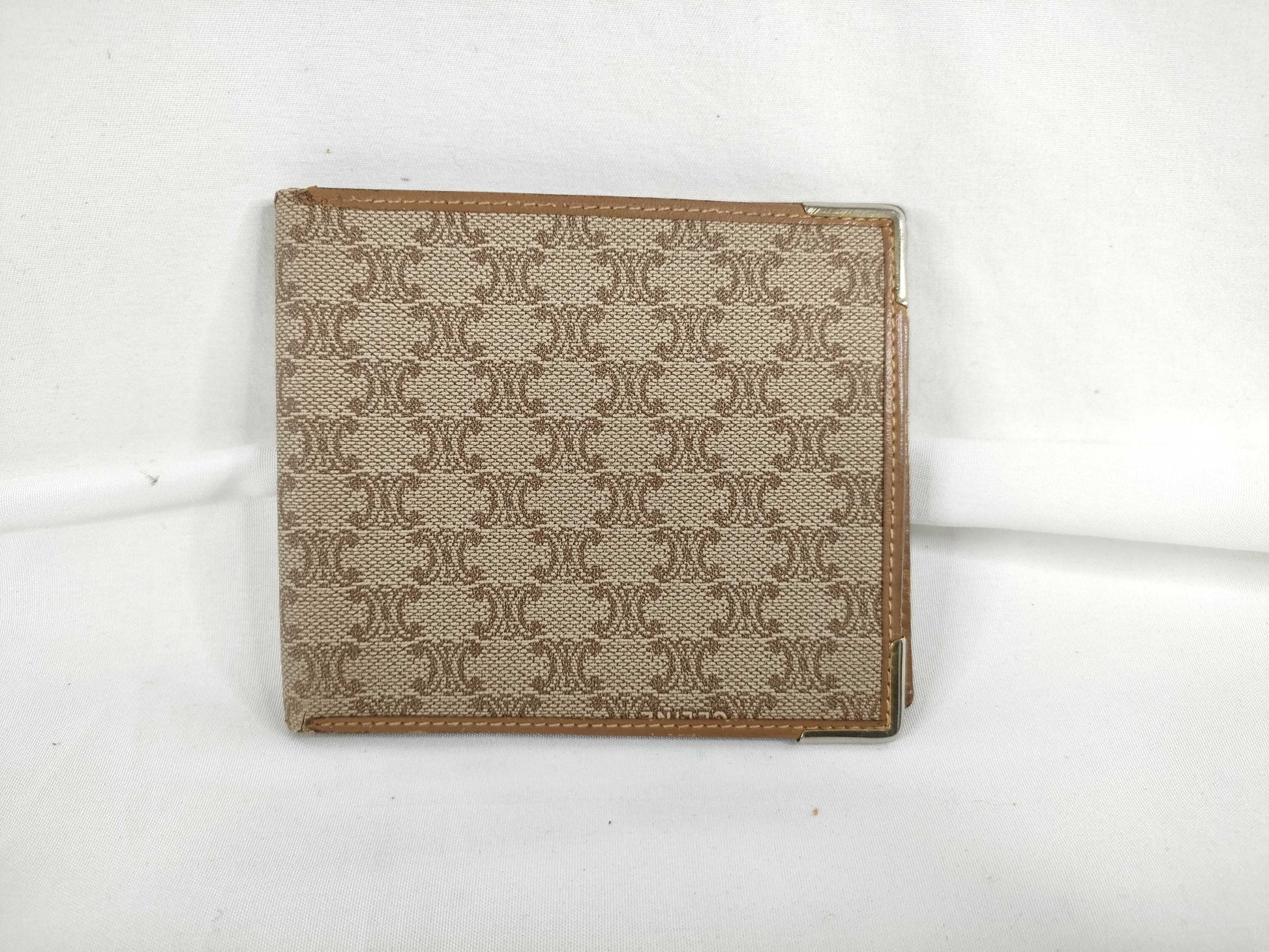 CELINE Macadam PVC Bifold Wallet M08 Brown